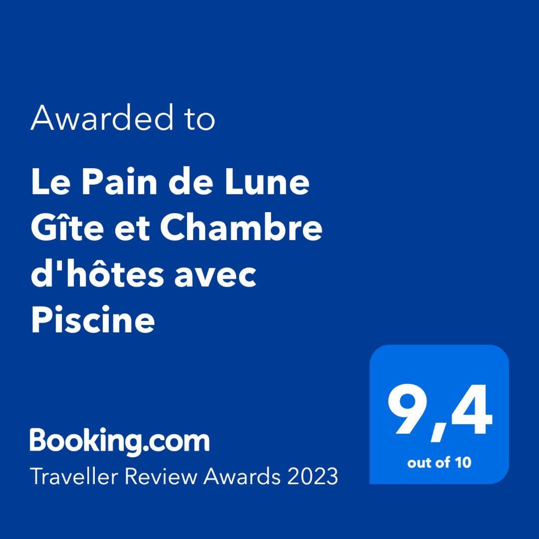 Le Pain De Lune Gite Et Chambre D'Hotes Avec Piscine Bourg-sur-Gironde Exterior photo